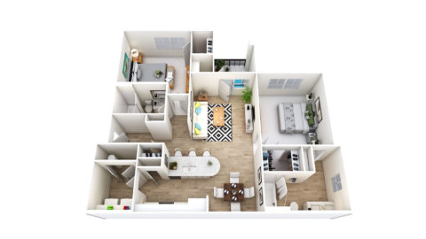 B2A floor plan