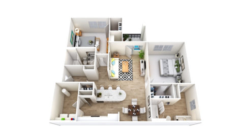 B2B floor plan